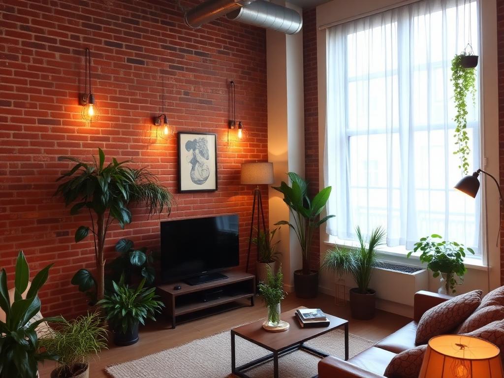 Loft con ladrillo a la vista · Laureles